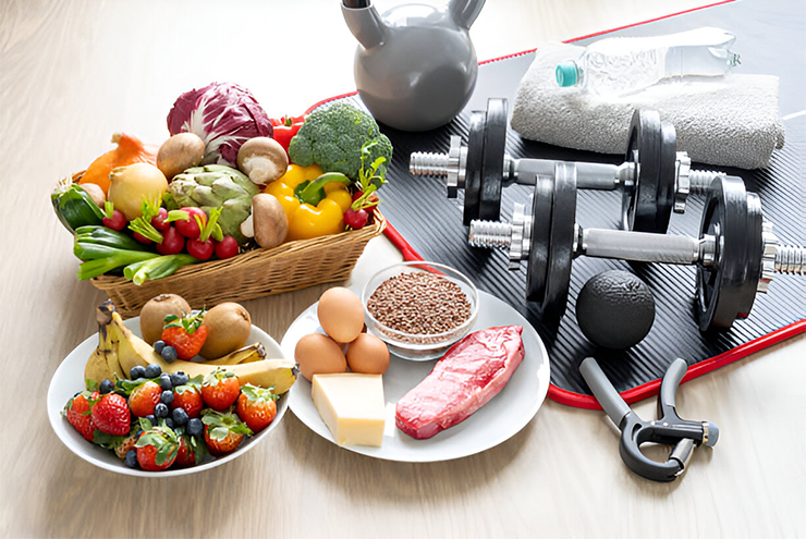 وعده‌ غذایی قبل و بعد از ورزش