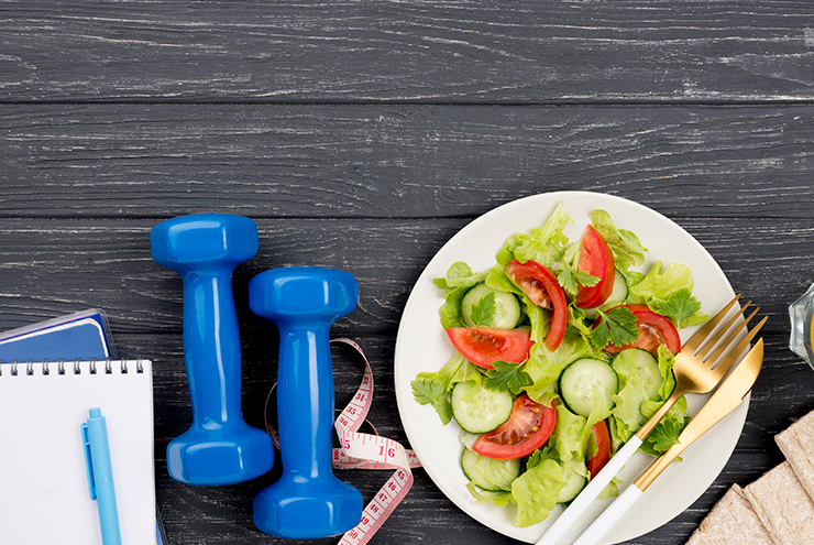وعده‌ غذایی قبل و بعد از ورزش