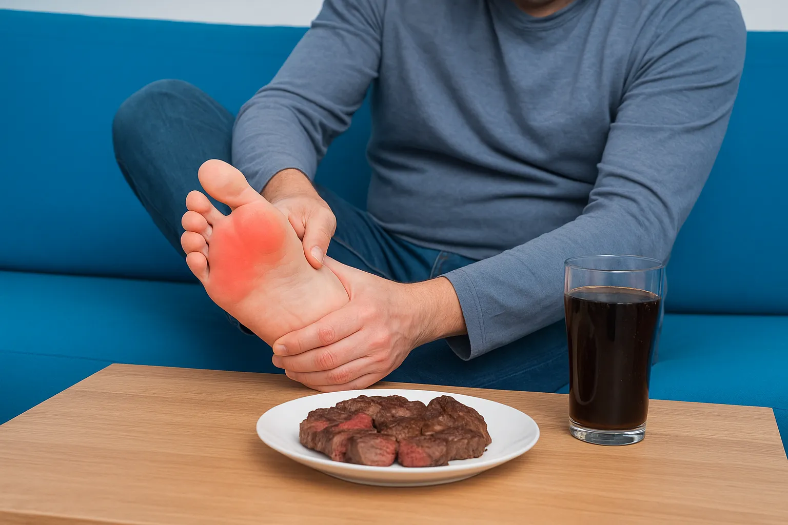 رژیم غذایی برای افراد مبتلا به نقرس